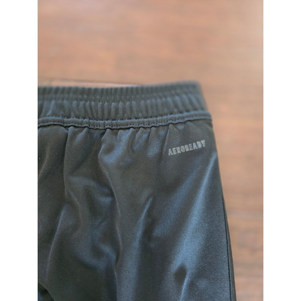 Adidas Tiro 21 Soccer Pants Mens M Black Ankle Zip Warmup Training Reg Fit - Picture 4 of 5